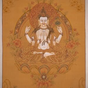 Chenrezig Thangka Painting