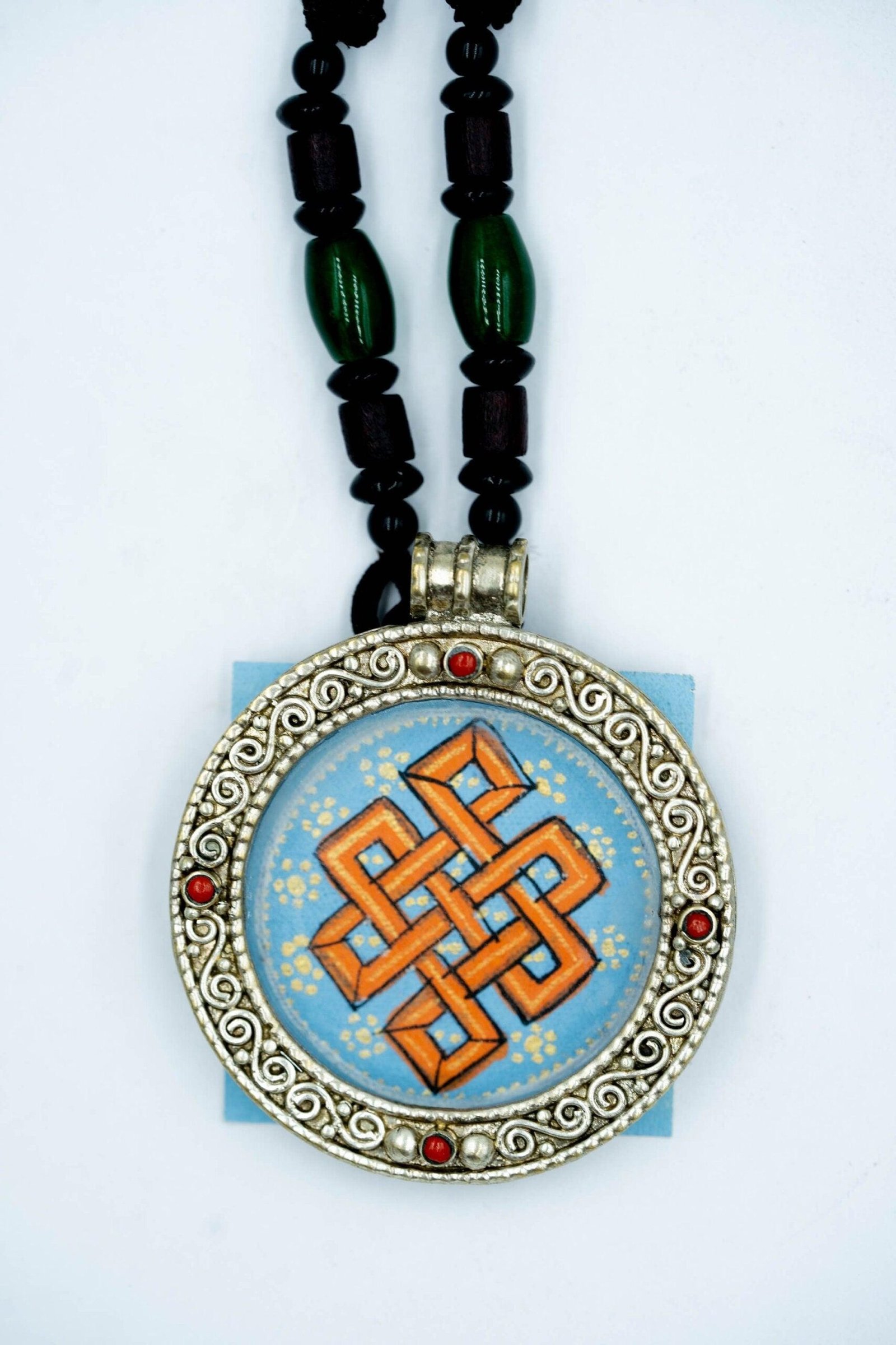 Endless Knot Mandala Ghau Thangka