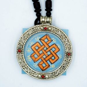 Endless Knot Mandala Ghau Thangka