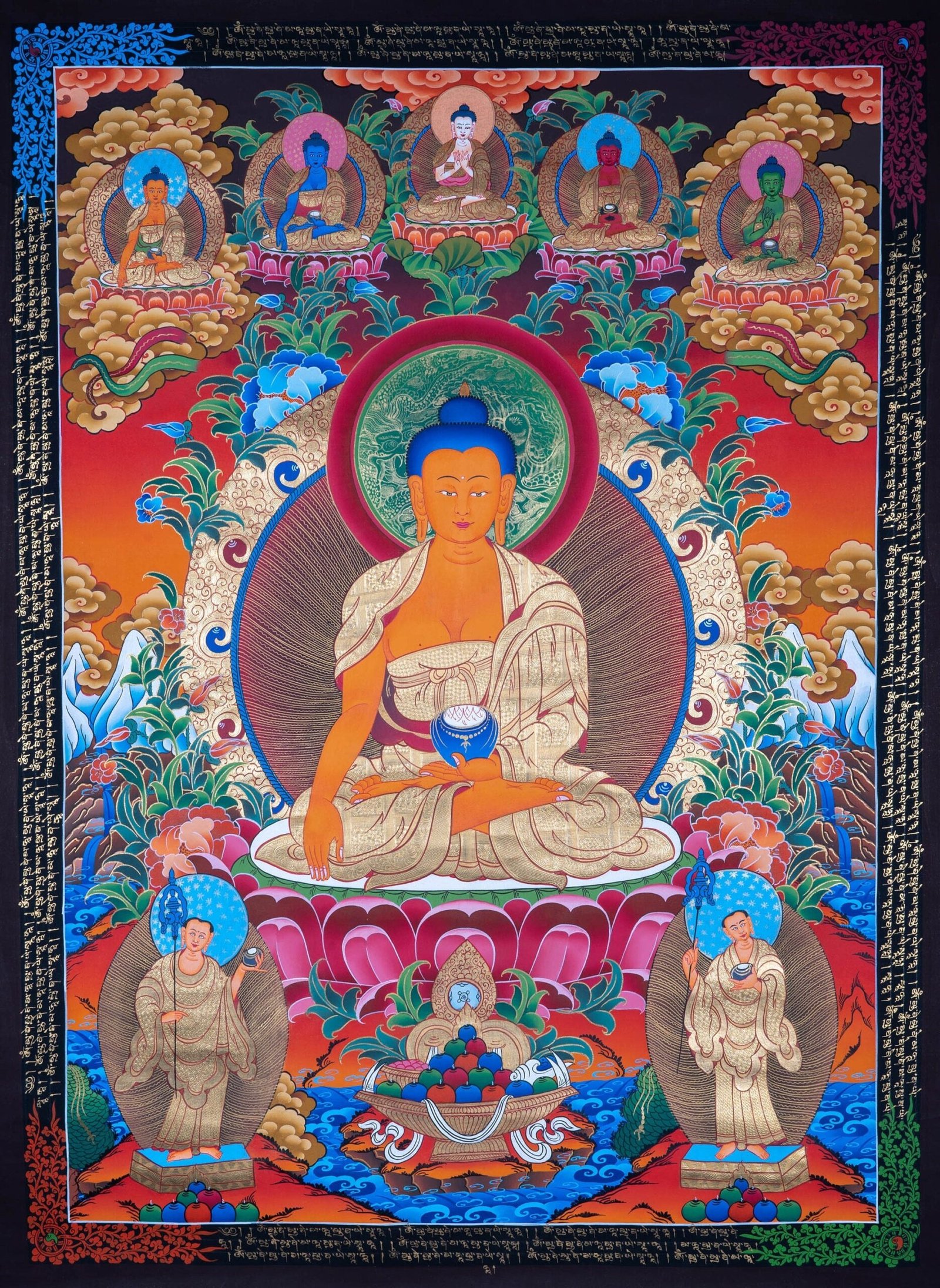 Shakyamuni Buddha Thangka