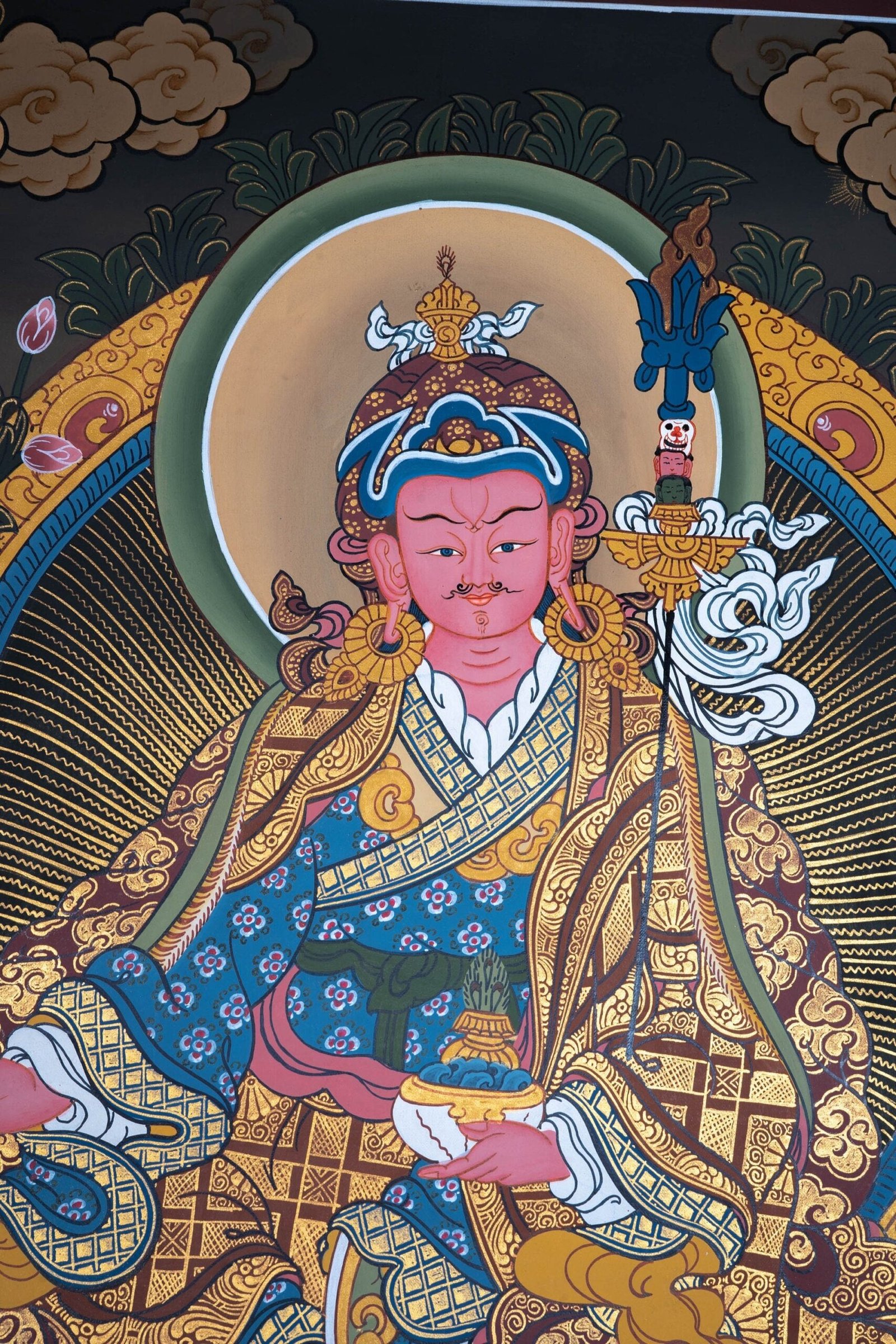 Padmasambhava Thangka Painting - Image 3