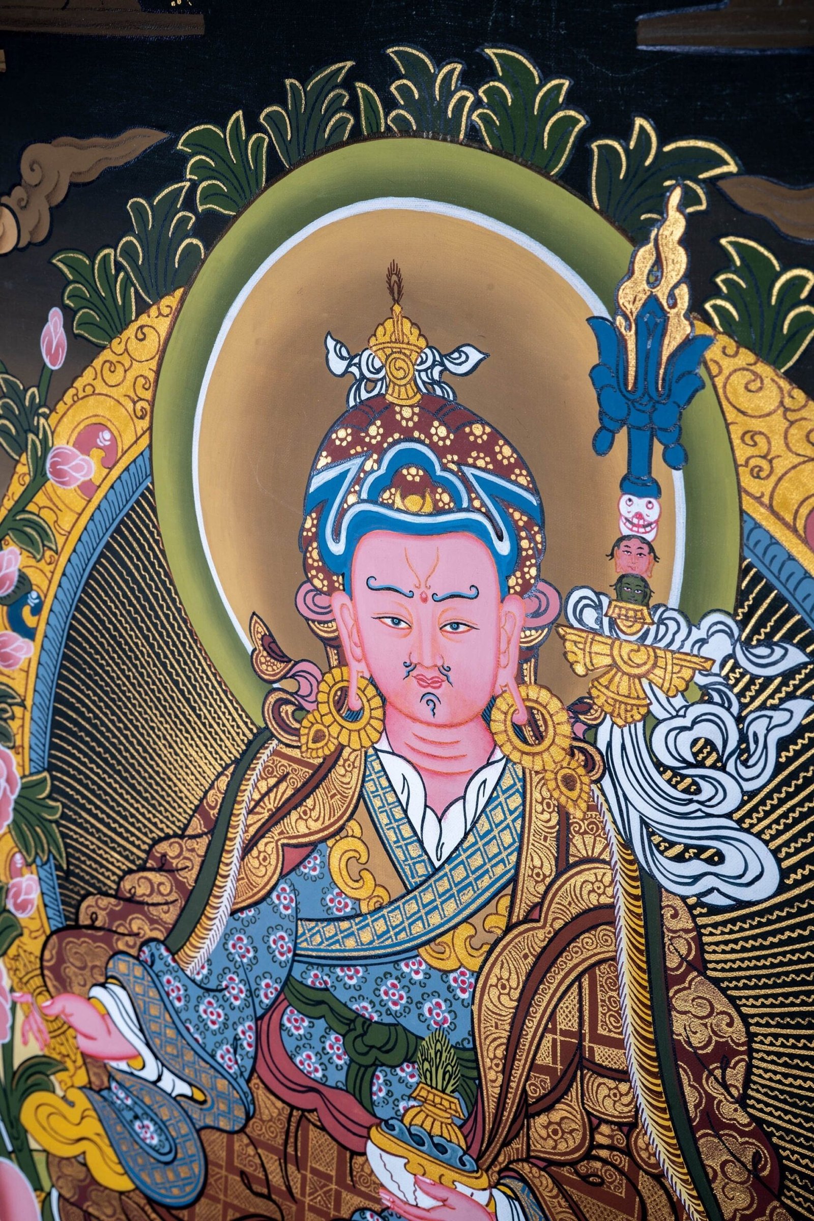 Padmasambhava Thangka Painting - Image 7