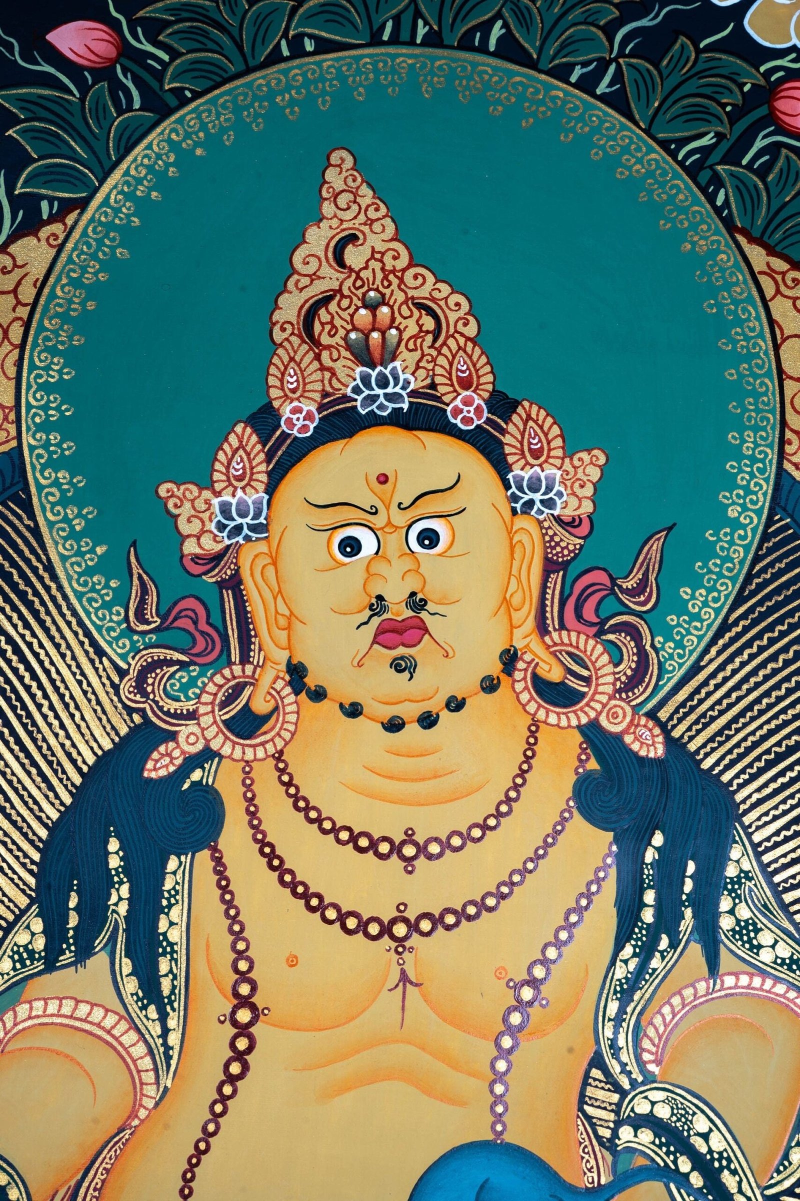 Kubera thangka - Zambala Thangka - Image 2