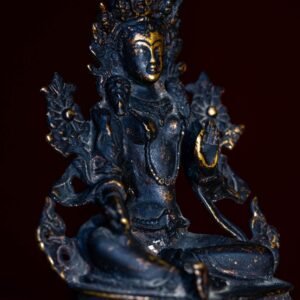 Antique Green Tara Statue
