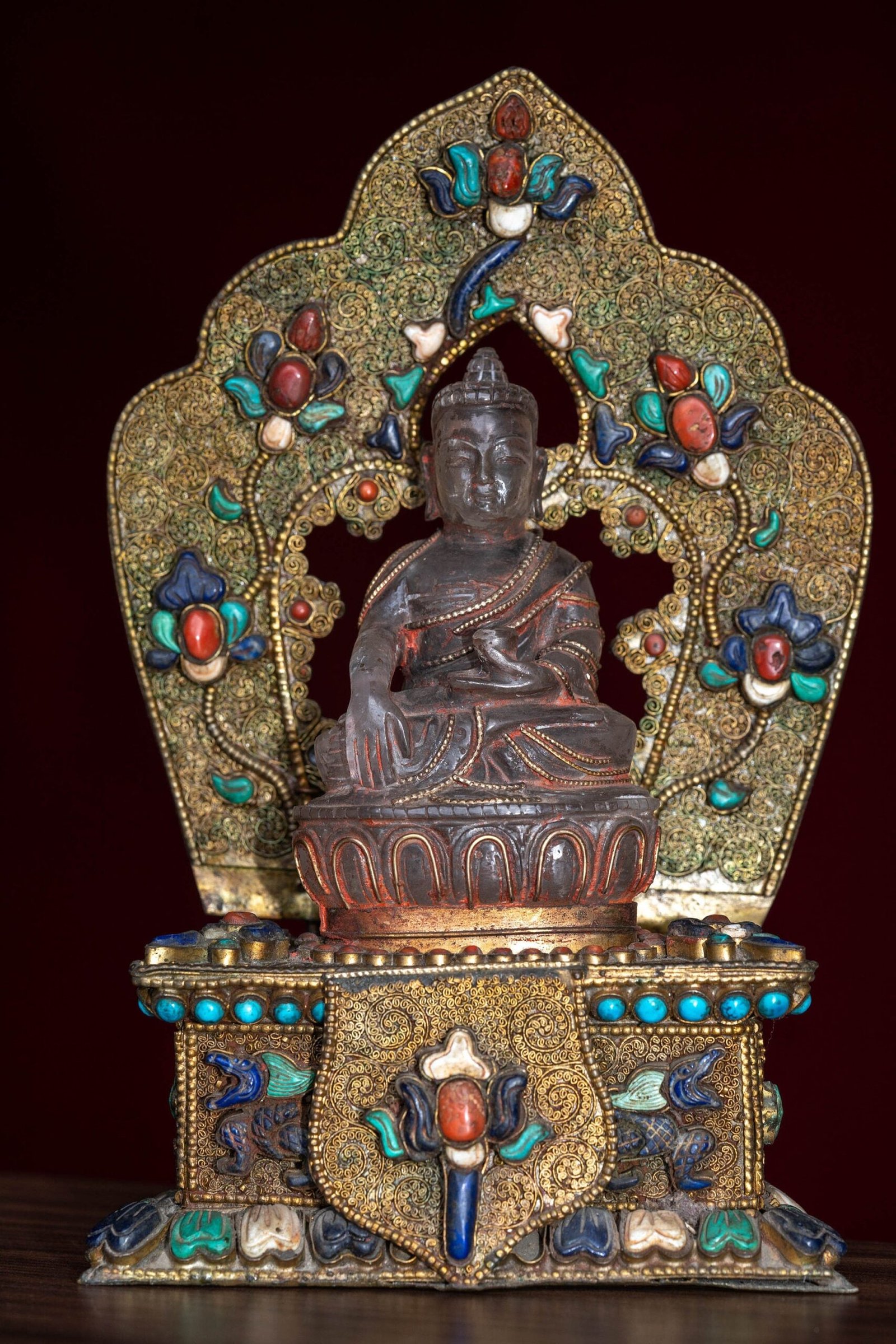 Crystal Shakyamuni Buddha statue - Image 6