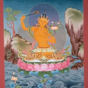Manjushri Thangka Painting