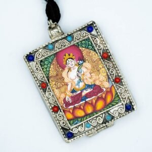 Master Quality White Tara Ghau Thangka