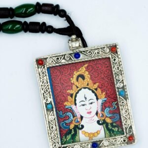 White Tara Ghau Thangka