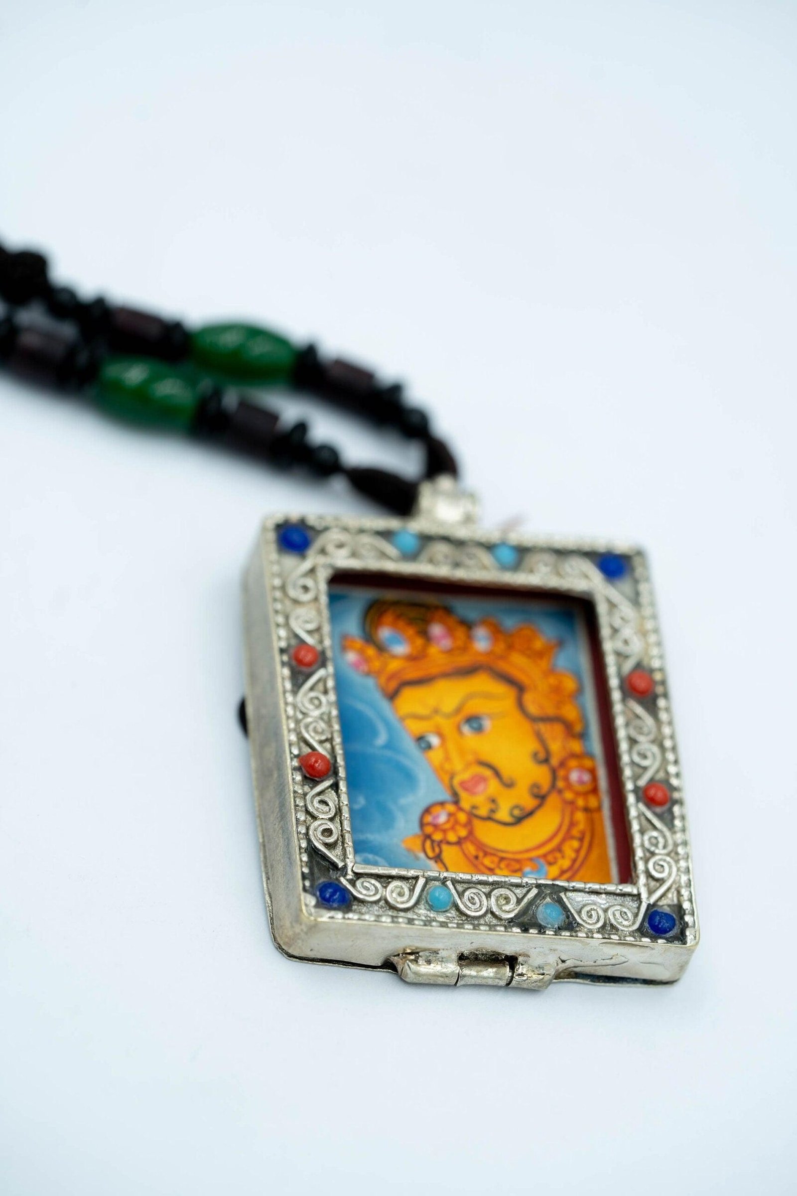 Zambala Deity Ghau Thangka - Image 3