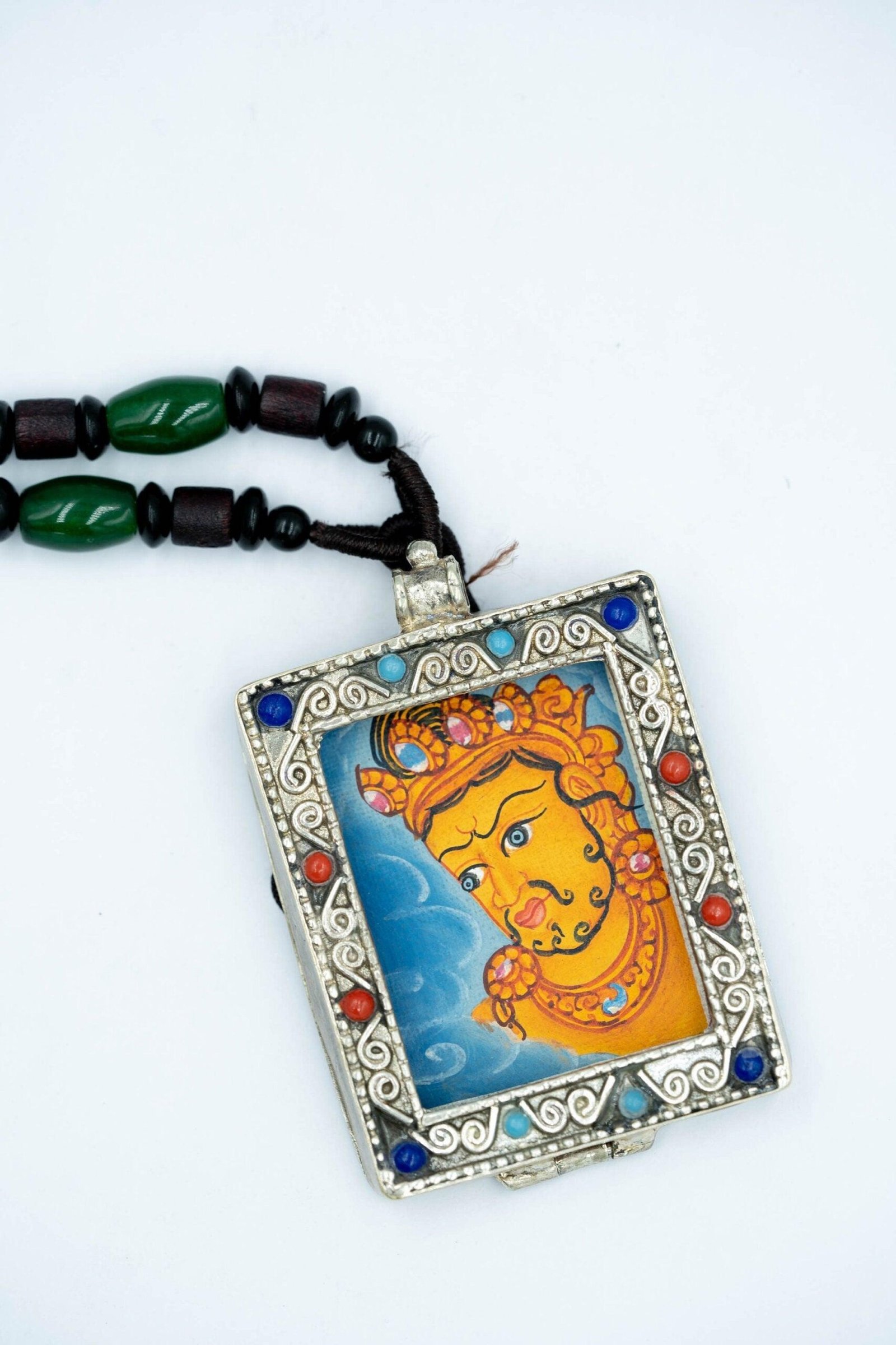 Zambala Deity Ghau Thangka