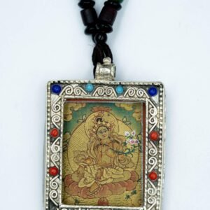 Green Tara ( Deity of Compassion ) Ghau Thangka