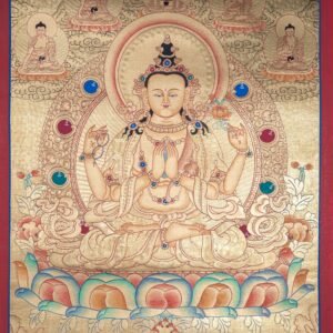 Lyap Chengresi Bodhisattva Thangka Painting