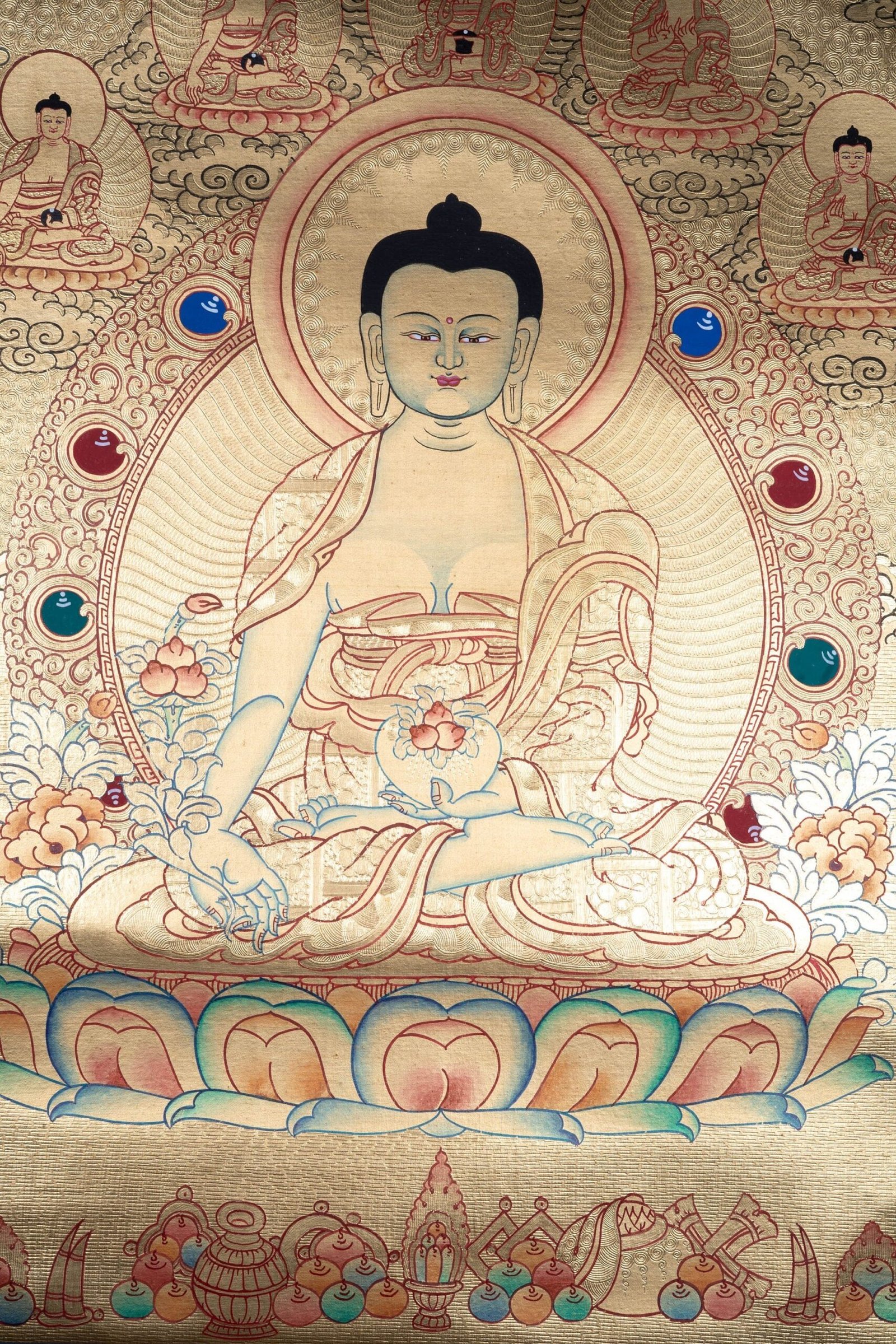 Medicine Buddha Lyap Thangka - Image 3
