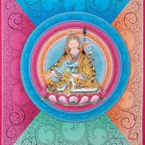 Guru Rinpoche Buddhism Thangka Art