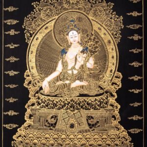 White Tara Thangka Art