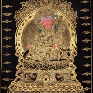 Guru Rinpoche Thangka Painting