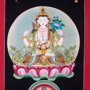Chengresi Thangka Painting