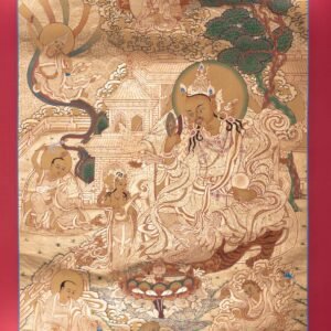 Guru Set Buddhist Painting - Thangka