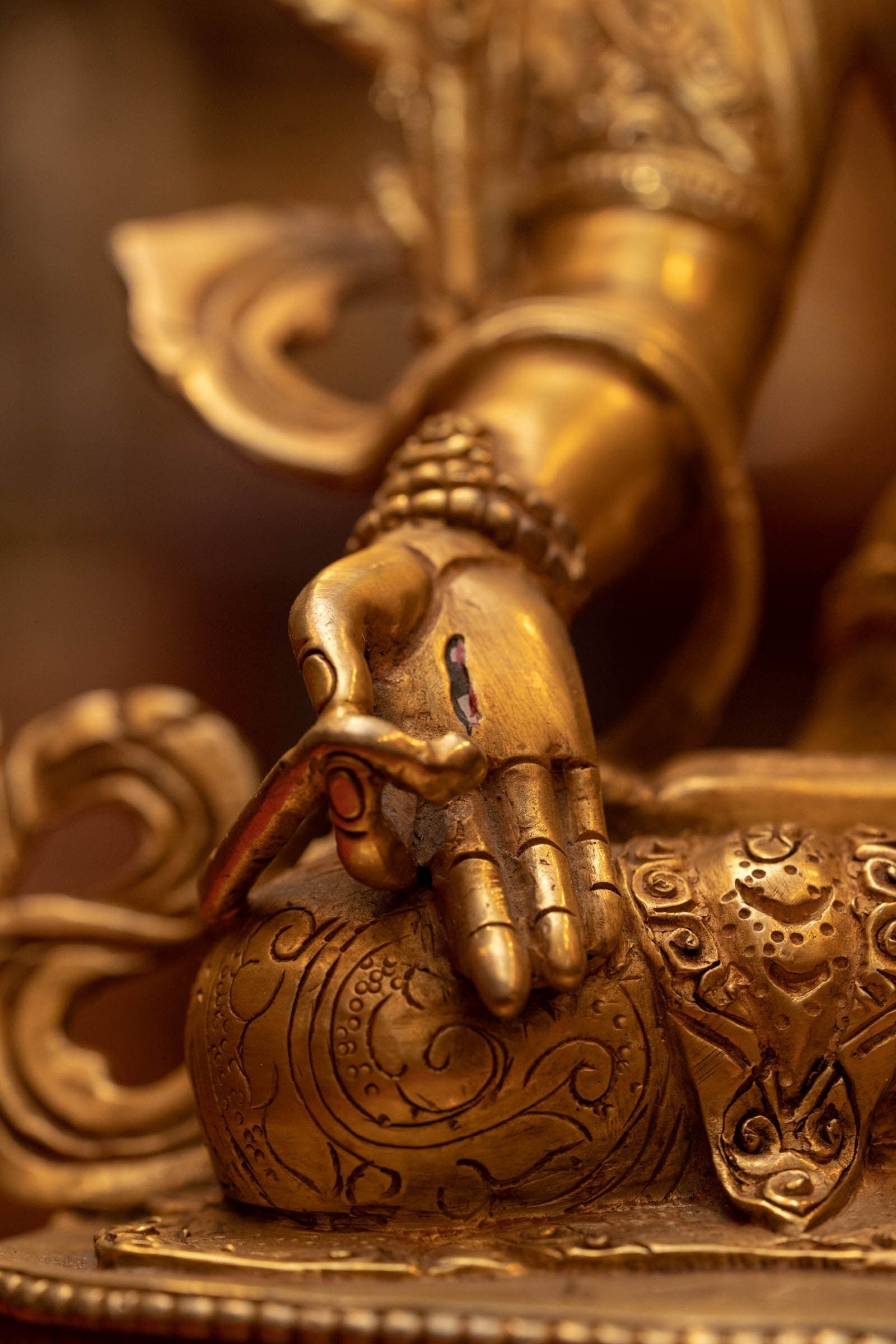 White Tara Silver Plated Statue ( Arya Statue) - Image 4