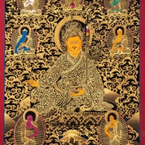Guru Rinpoche Thangka Painting