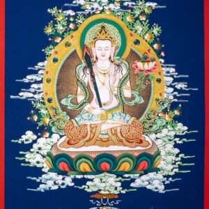 Manjushri Thangka Painting