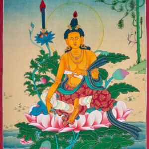 Manjushri Thangka Painting